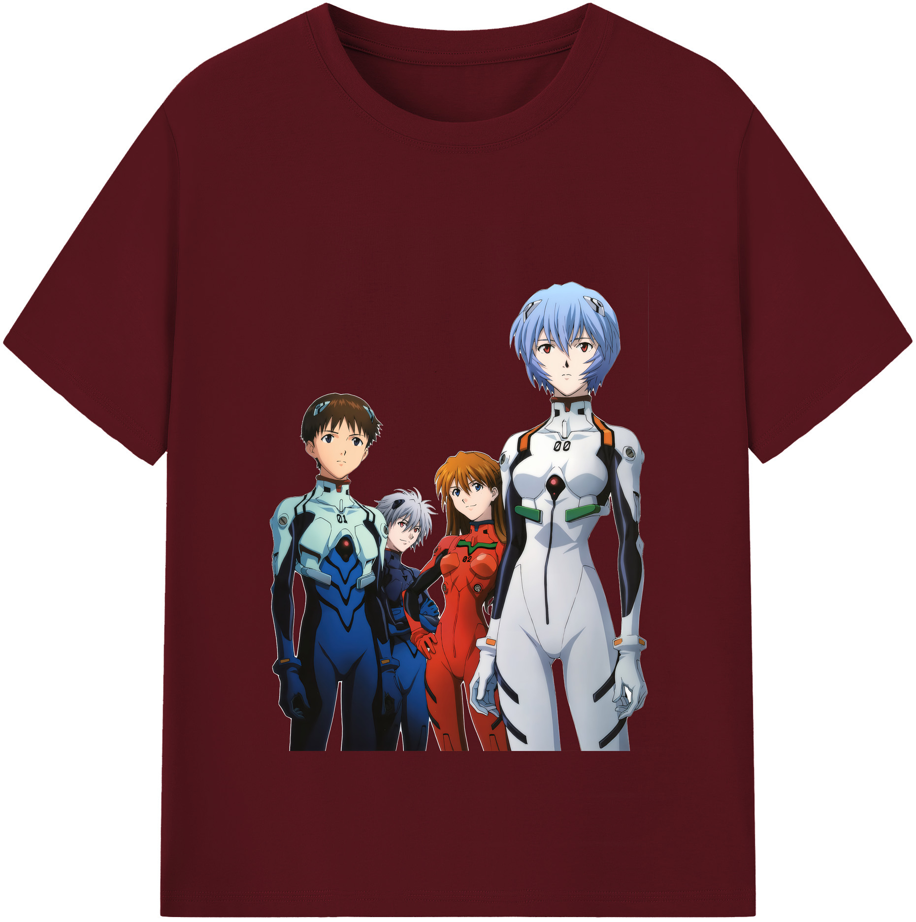 （画像用） EVA 新世紀エヴァンゲリオン 綿100％半袖Tシャツ（フロントプリント）